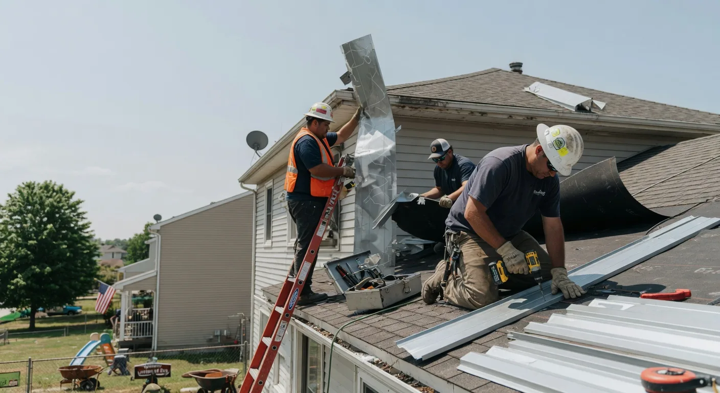 Storm Damage Metal Roof Repair in Chancellor, AL